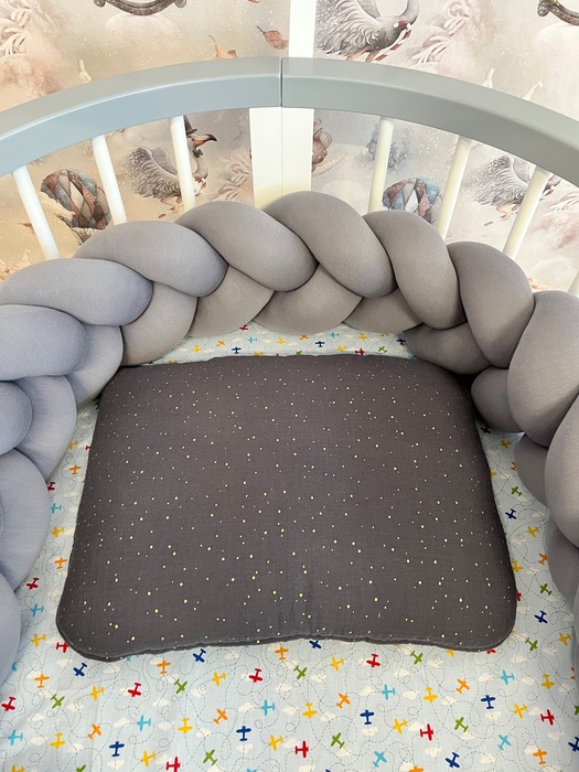 Mušelínový polštářek Oval Bed